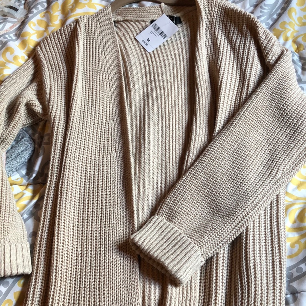 New duster cardigan
